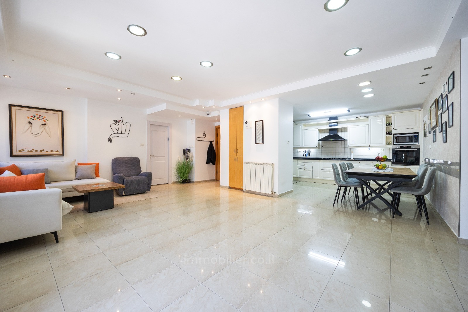 Apartamento garden 8 cômodos Jerusalém Beit Vagan 424-IBL-380