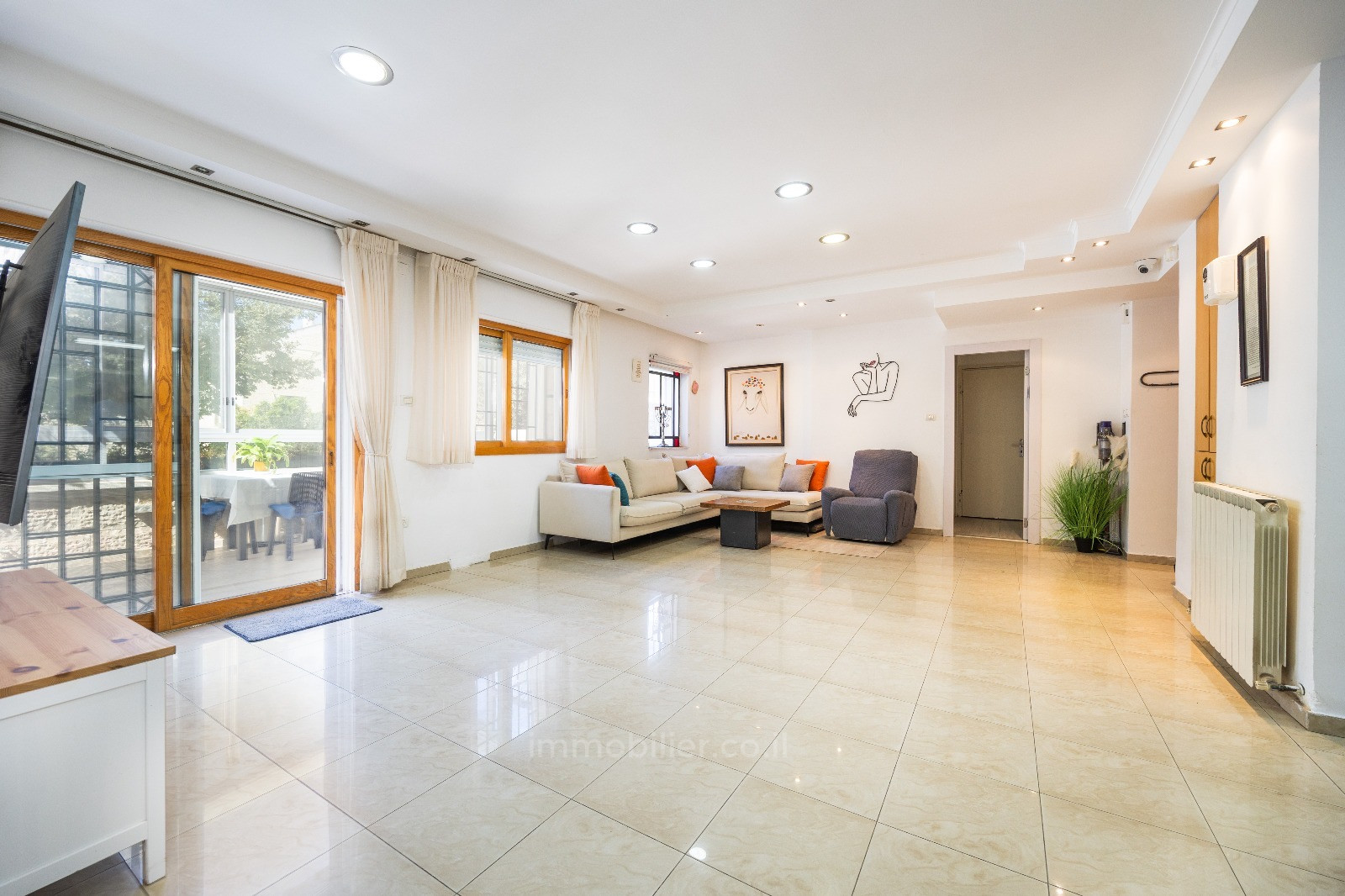 Apartamento garden 8 cômodos Jerusalém Beit Vagan 424-IBL-380