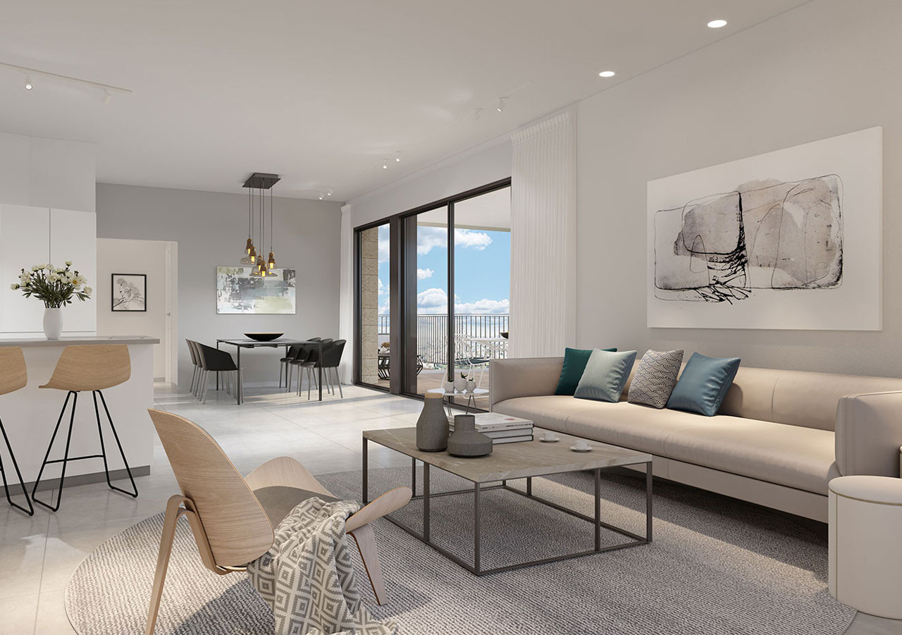 Apartamento 3 cômodos Jerusalém Kiryat Yovel 427-IBL-599