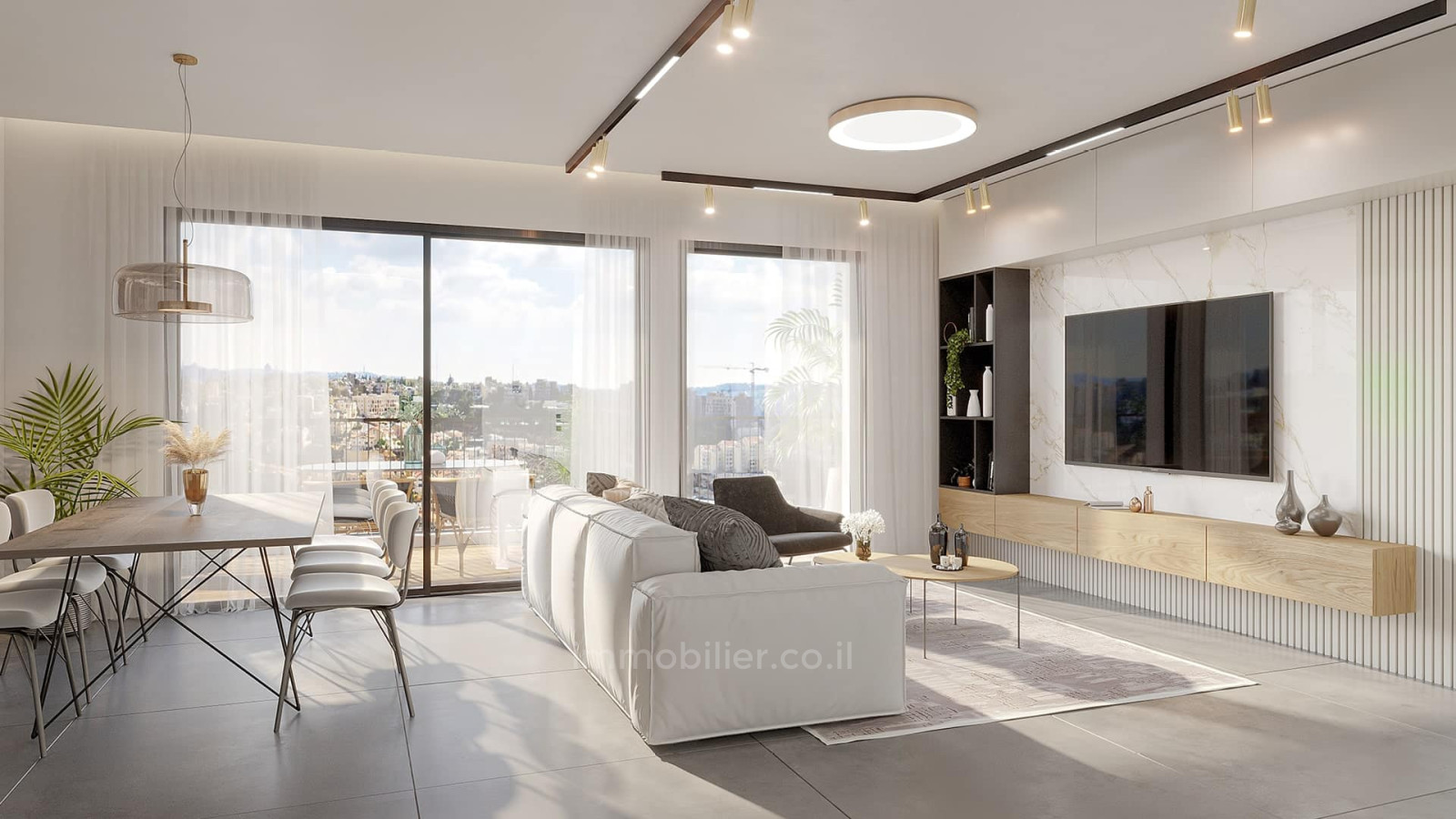 Cobertura 5 cômodos Jerusalém Kiryat Yovel 427-IBL-614