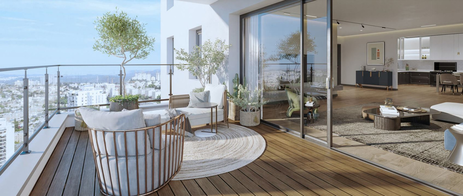 Apartamento 3 cômodos Jerusalém Holyland 427-IBL-615