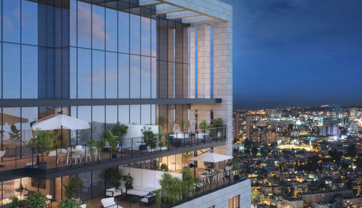 Apartamento 5 cômodos Jerusalém Katamonim 427-IBL-628