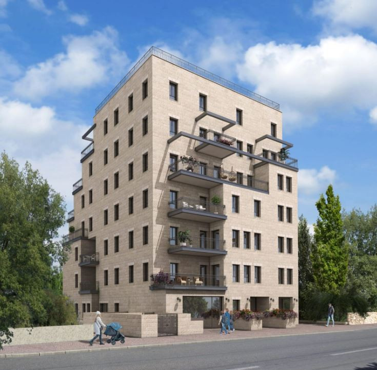 Apartamento 4 cômodos Jerusalém Katamonim 427-IBL-630