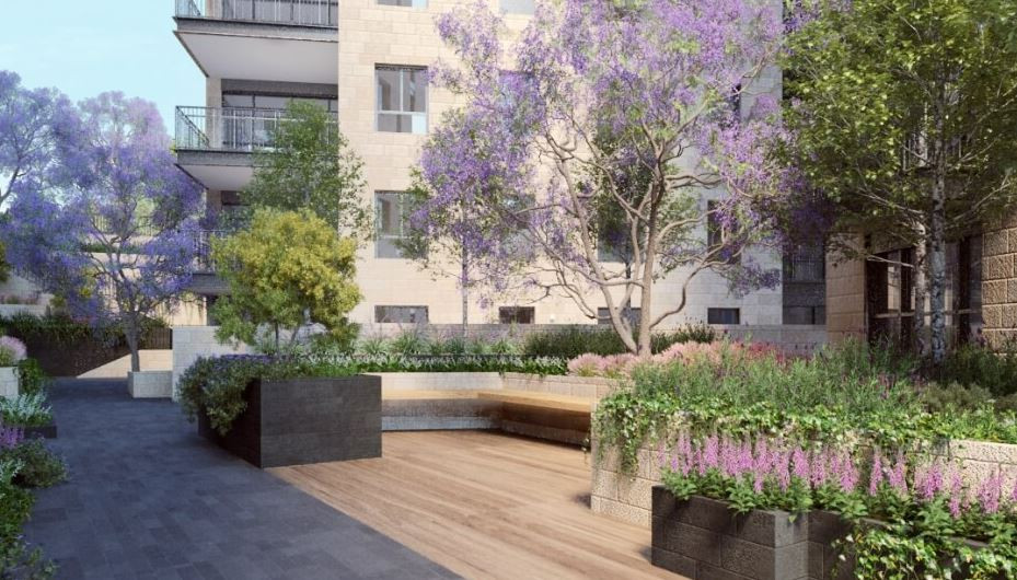 Apartamento garden 3 cômodos Jerusalém Katamonim 427-IBL-663