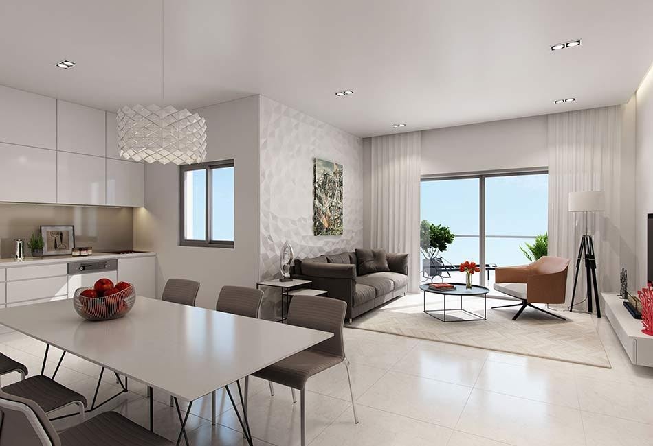 Apartamento 3 cômodos Hadera Centro da cidade 455-IBL-32