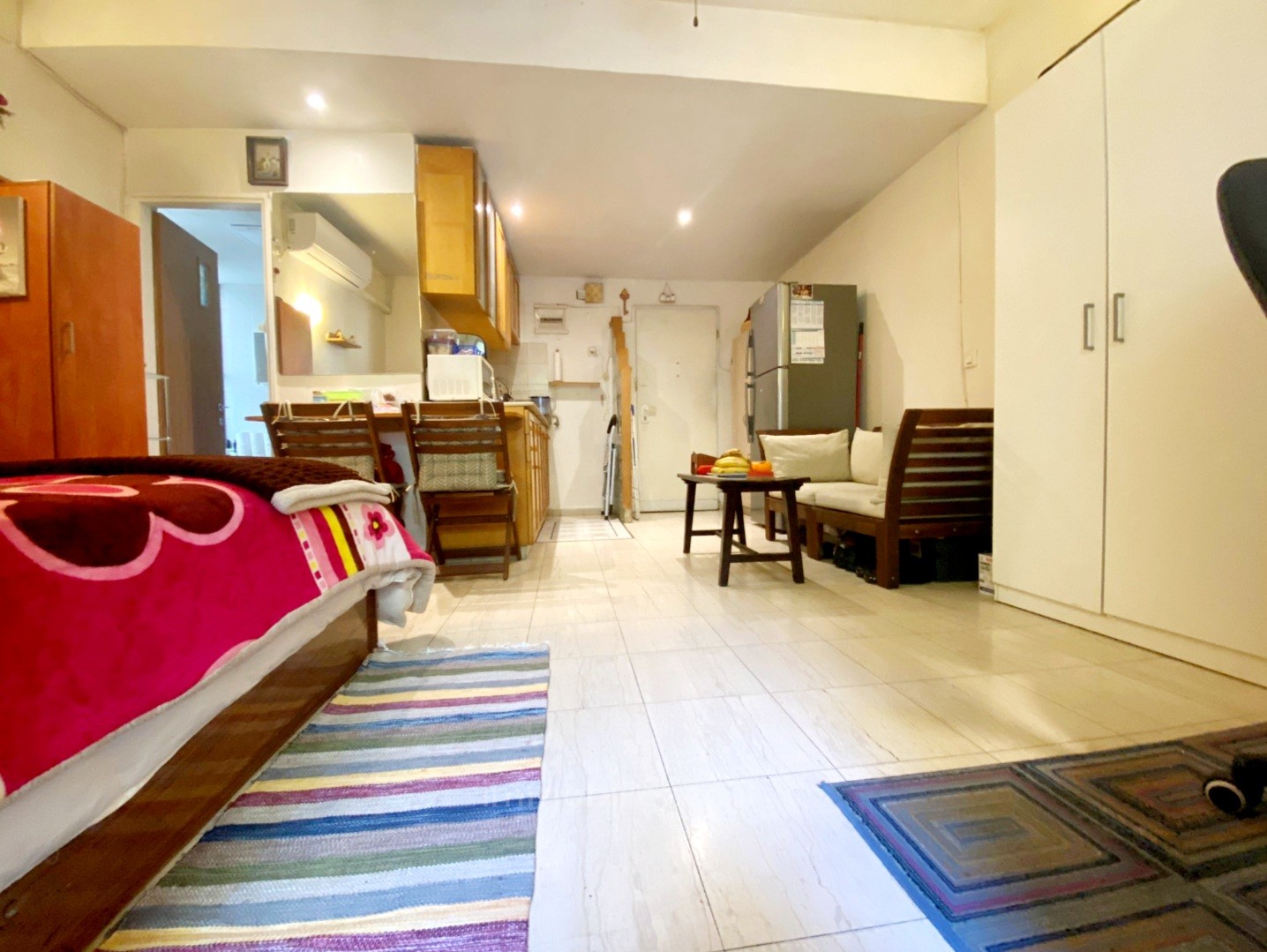 Apartamento garden 2 cômodos Tel Aviv Centro da cidade 457-IBL-1036