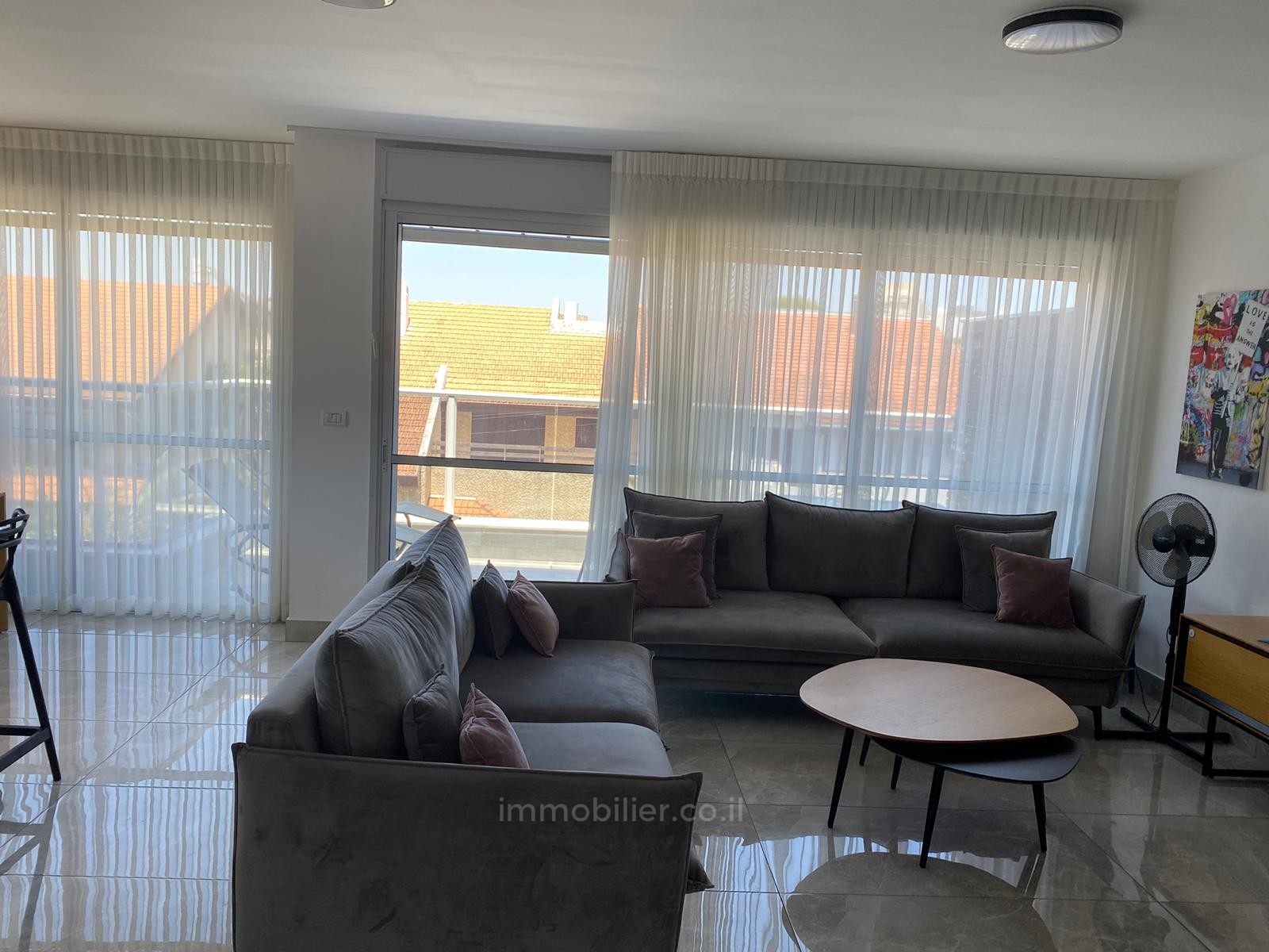 Apartamento 5 cômodos Netanya Centro da cidade 457-IBL-1085