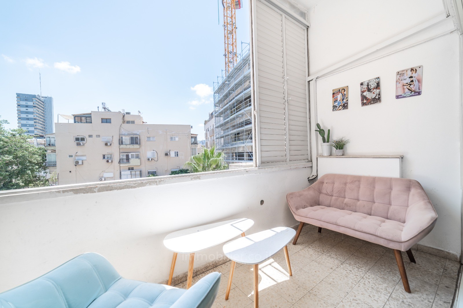 Apartamento 3 cômodos Tel Aviv Centro da cidade 457-IBL-1121
