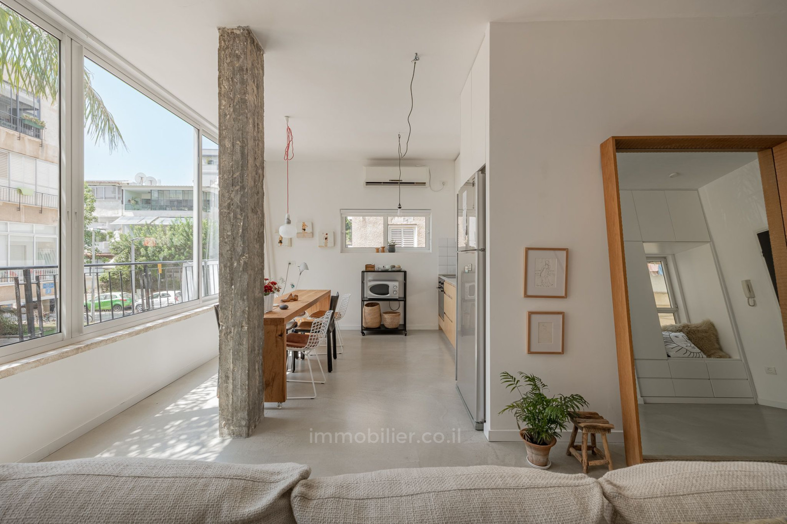 Apartamento 3 cômodos Tel Aviv Hatsafon hayachan 457-IBL-1150