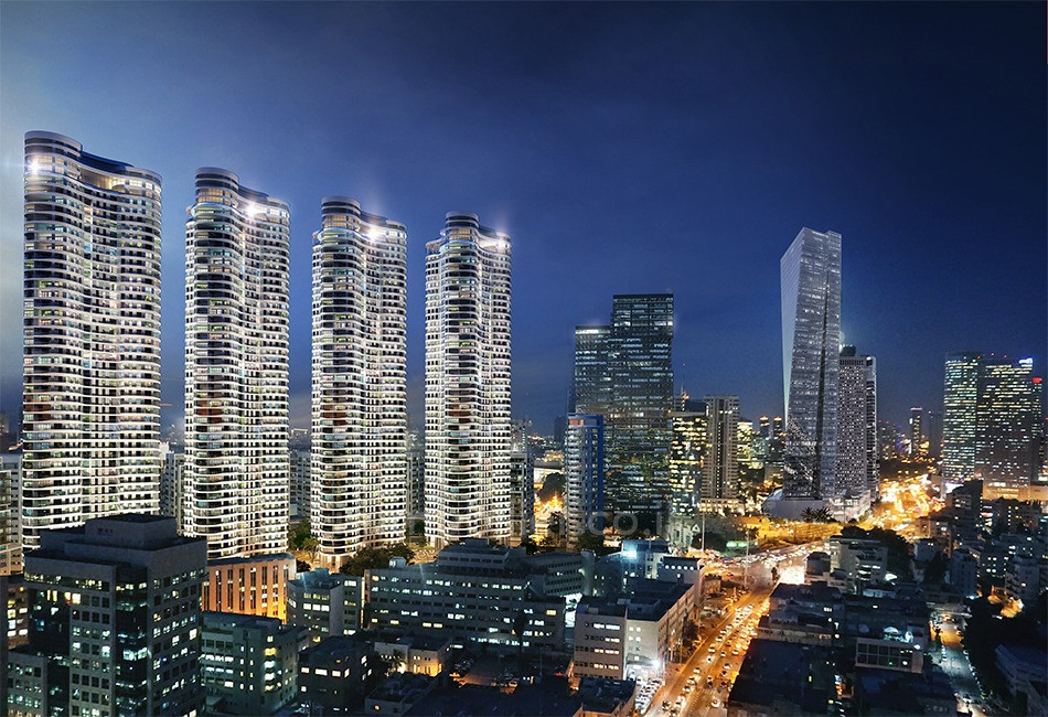 Apartamento 4 cômodos Tel Aviv Centro da cidade 457-IBL-1152