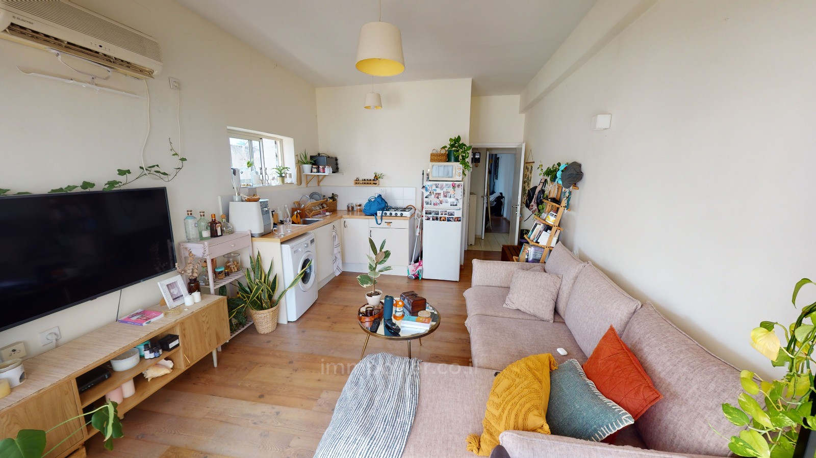 Apartamento 3 cômodos Tel Aviv Centro da cidade 457-IBL-1155