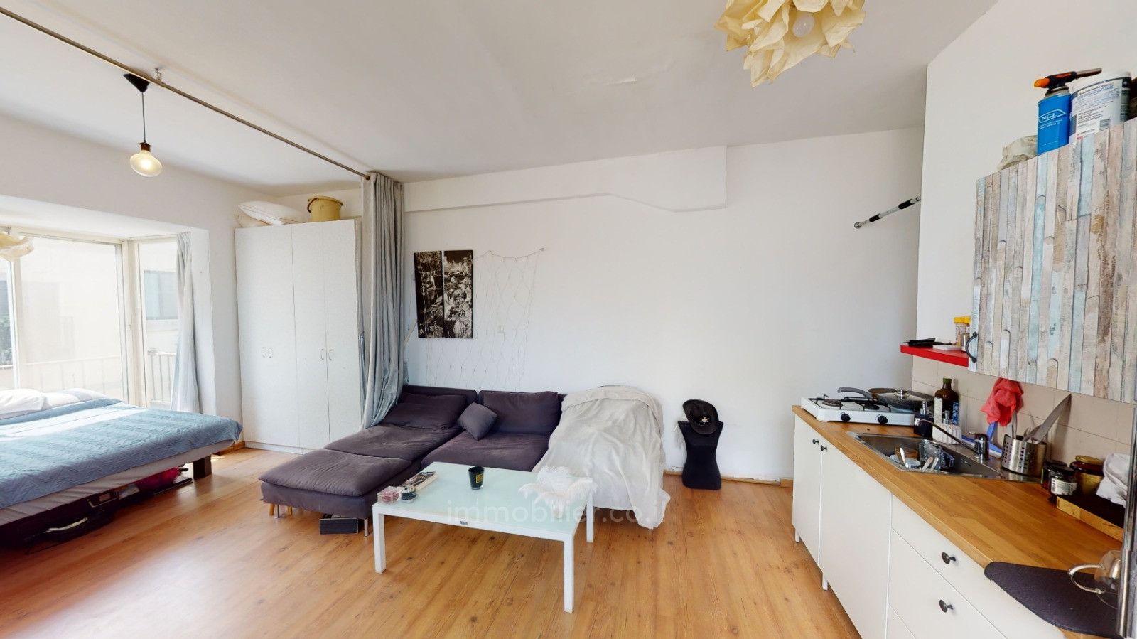 Apartamento 3 cômodos Tel Aviv Centro da cidade 457-IBL-1155