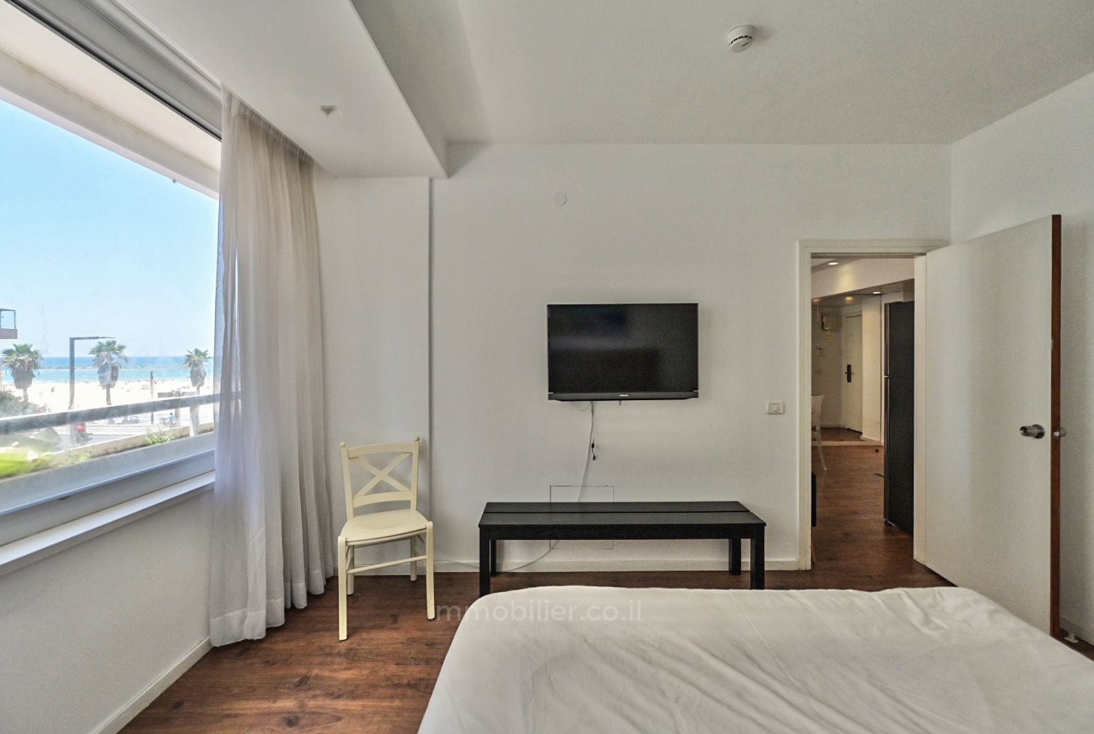 Apartamento 2 cômodos Tel Aviv Primeira linha de mar 457-IBL-1161