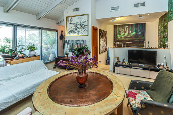 Duplex-Cobertura 4 cômodos Tel Aviv Neve Tsedek 457-IBL-1189