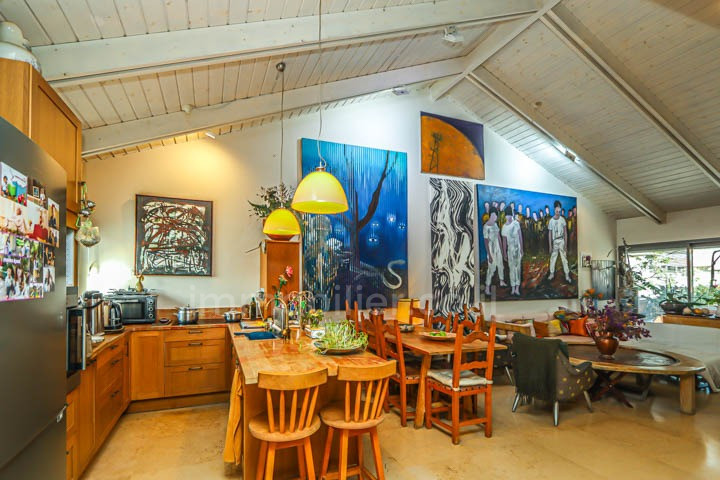 Duplex-Cobertura 4 cômodos Tel Aviv Neve Tsedek 457-IBL-1189