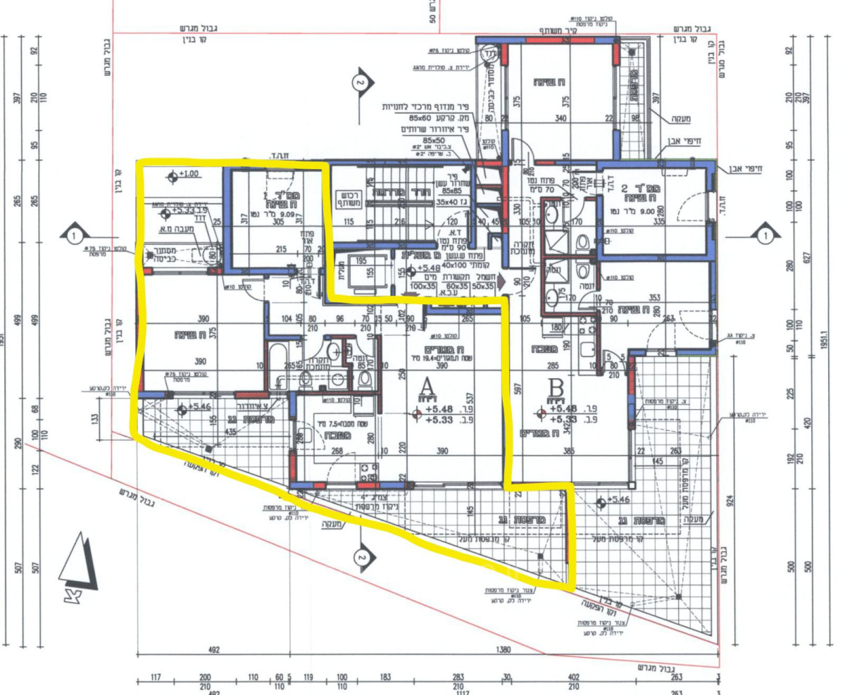 Apartamento 3 cômodos Tel Aviv Florentine 457-IBL-1195