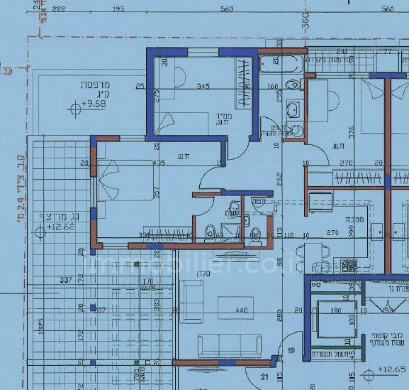 Minicobertura 4 cômodos Tel Aviv Cidade antiga de Jaffa 457-IBL-1197
