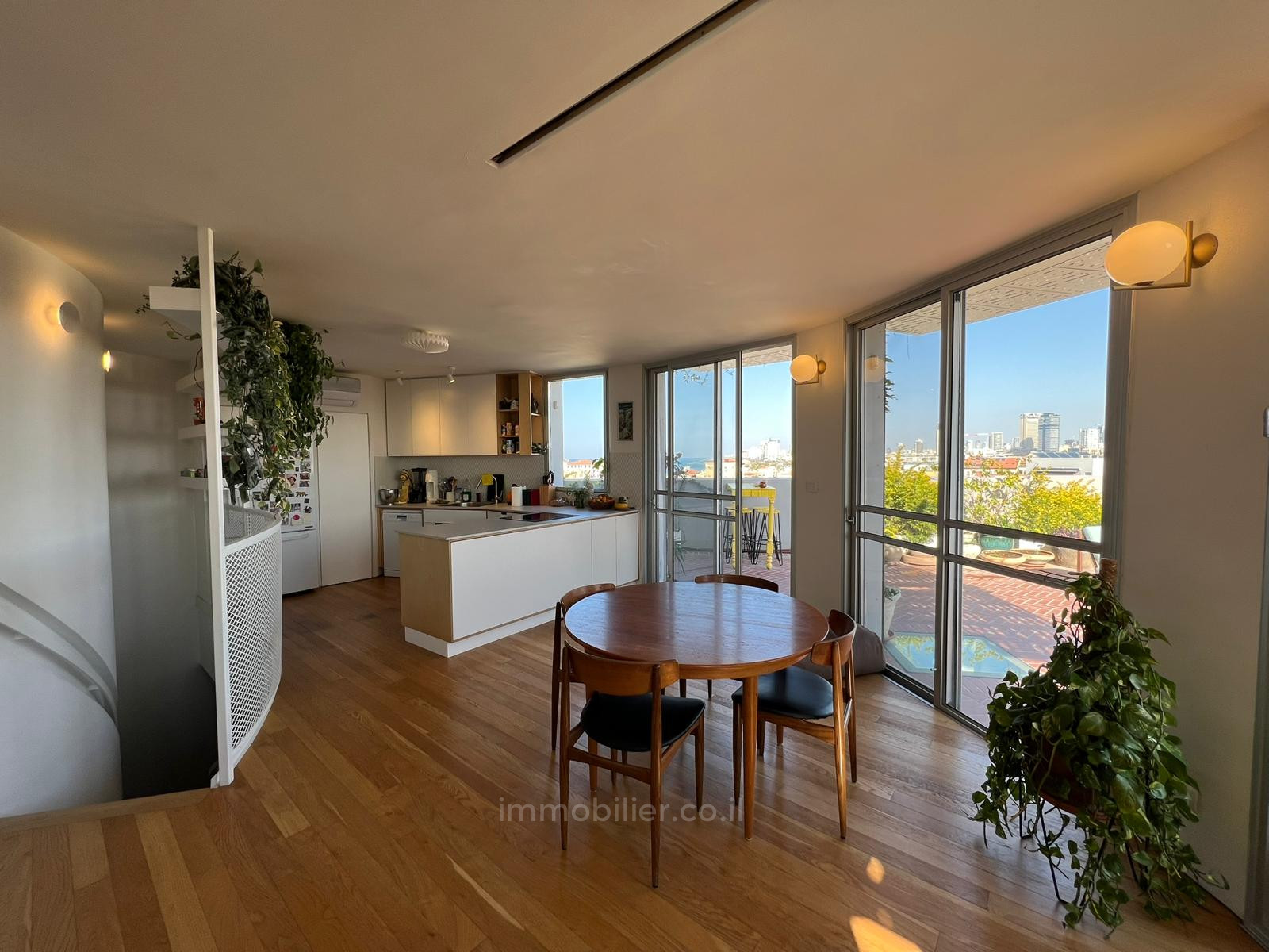 Duplex-Cobertura 5 cômodos Tel Aviv Cidade antiga de Jaffa 457-IBL-1205