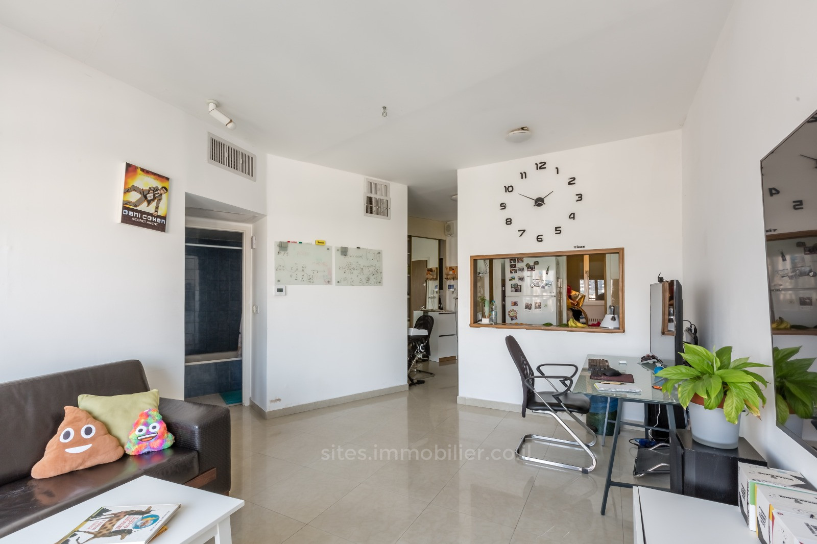 Apartamento 2 cômodos Tel Aviv Centro da cidade 457-IBL-1214