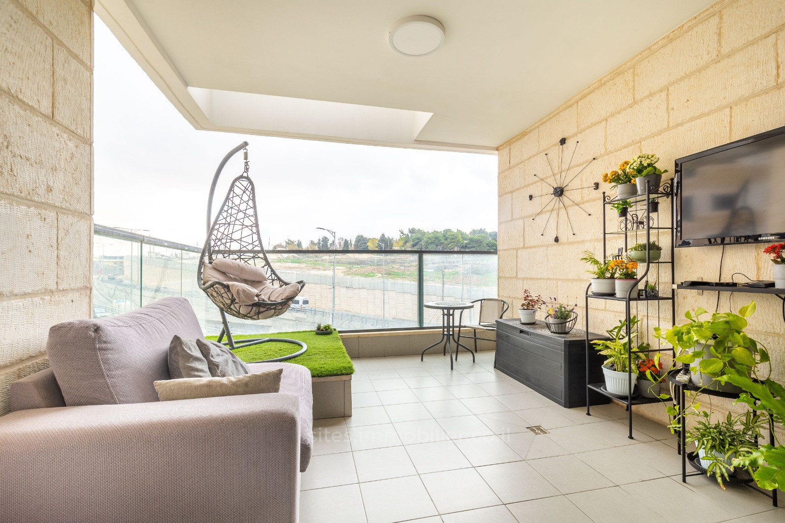 Apartamento 5 cômodos Jerusalém Arnona 457-IBL-1237