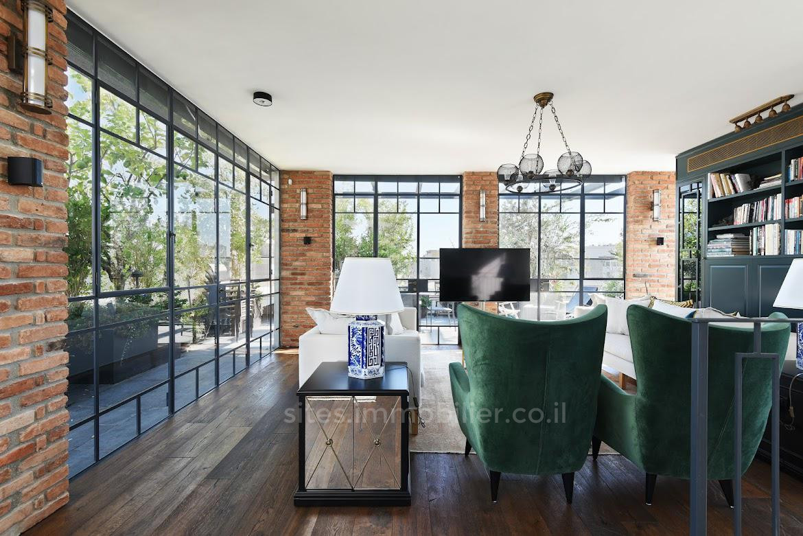 Duplex-Cobertura 5 cômodos Tel Aviv Centro da cidade 457-IBL-1242