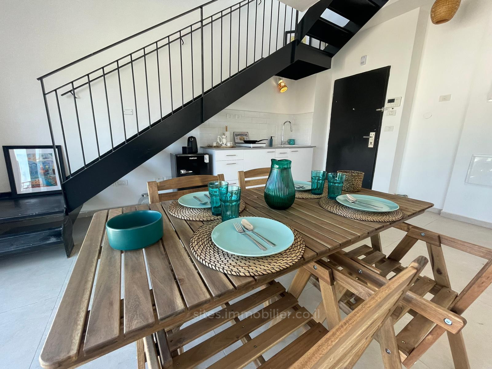 Duplex 3 cômodos Tel Aviv Florentine 457-IBL-1266