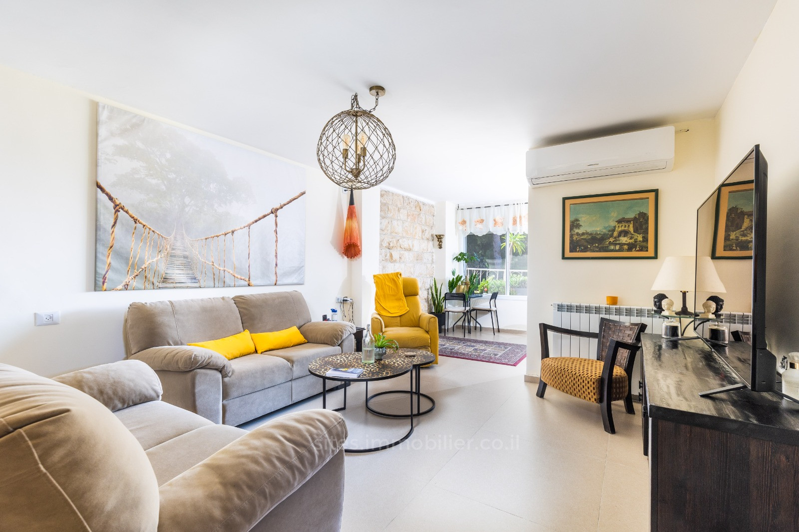 Apartamento 4 cômodos Jerusalém Armon Hanaziv 457-IBL-1290