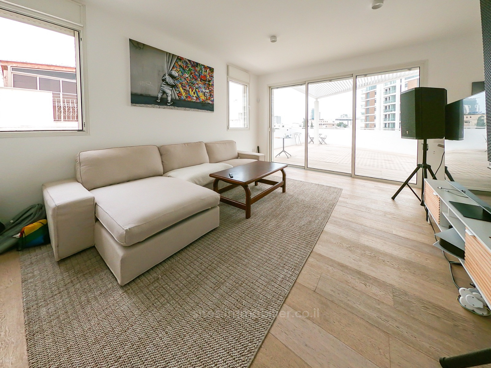 Cobertura 4 cômodos Tel Aviv Centro da cidade 457-IBL-1291