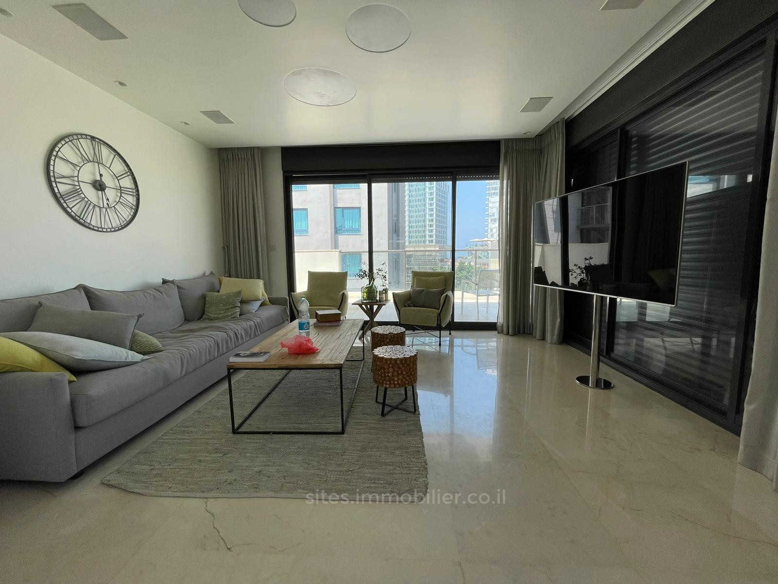 Duplex-Cobertura 4 cômodos Tel Aviv Centro da cidade 457-IBL-1308