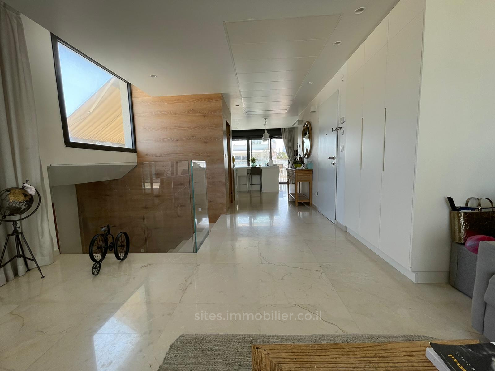 Duplex-Cobertura 4 cômodos Tel Aviv Centro da cidade 457-IBL-1308