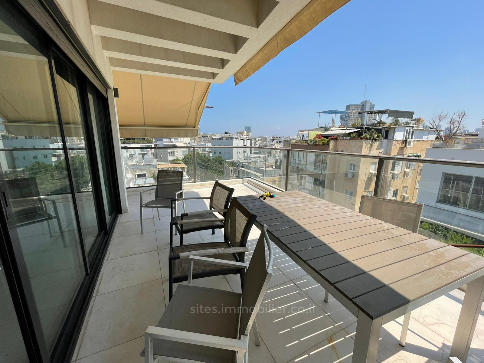 Duplex-Cobertura 4 cômodos Tel Aviv Centro da cidade 457-IBL-1308