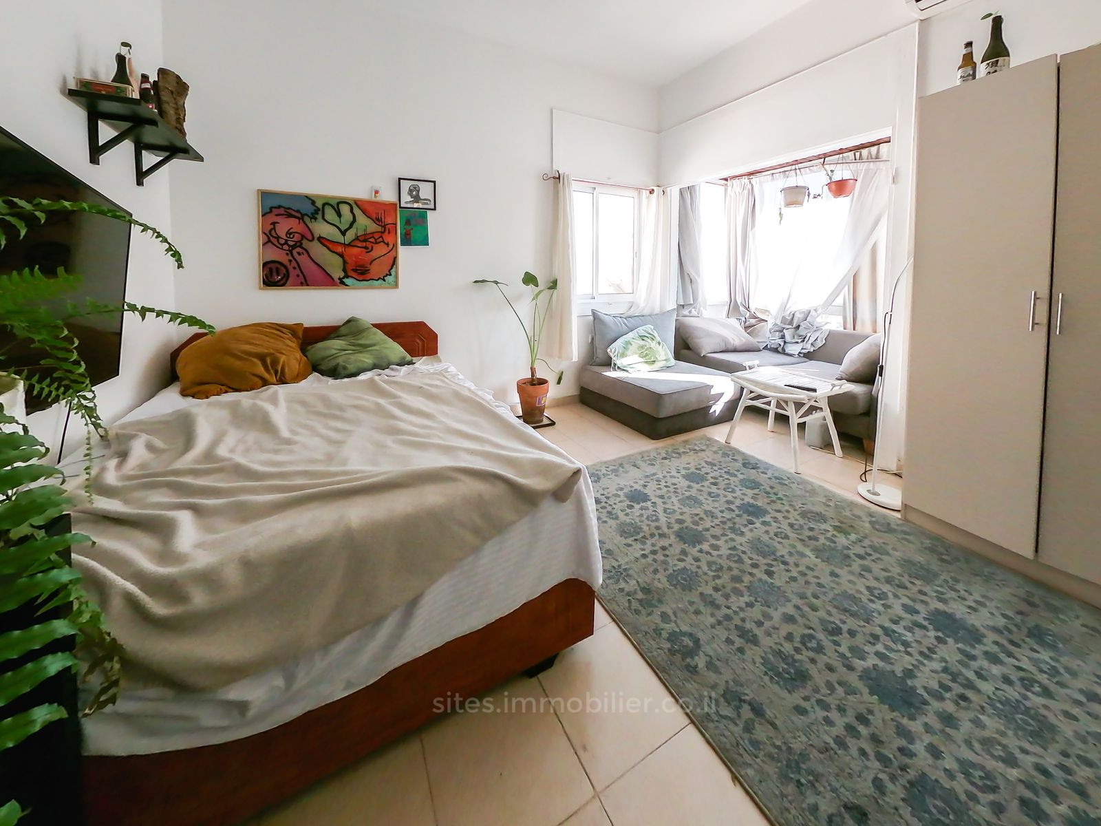 Apartamento 1 cômodos Tel Aviv Centro da cidade 457-IBL-1317