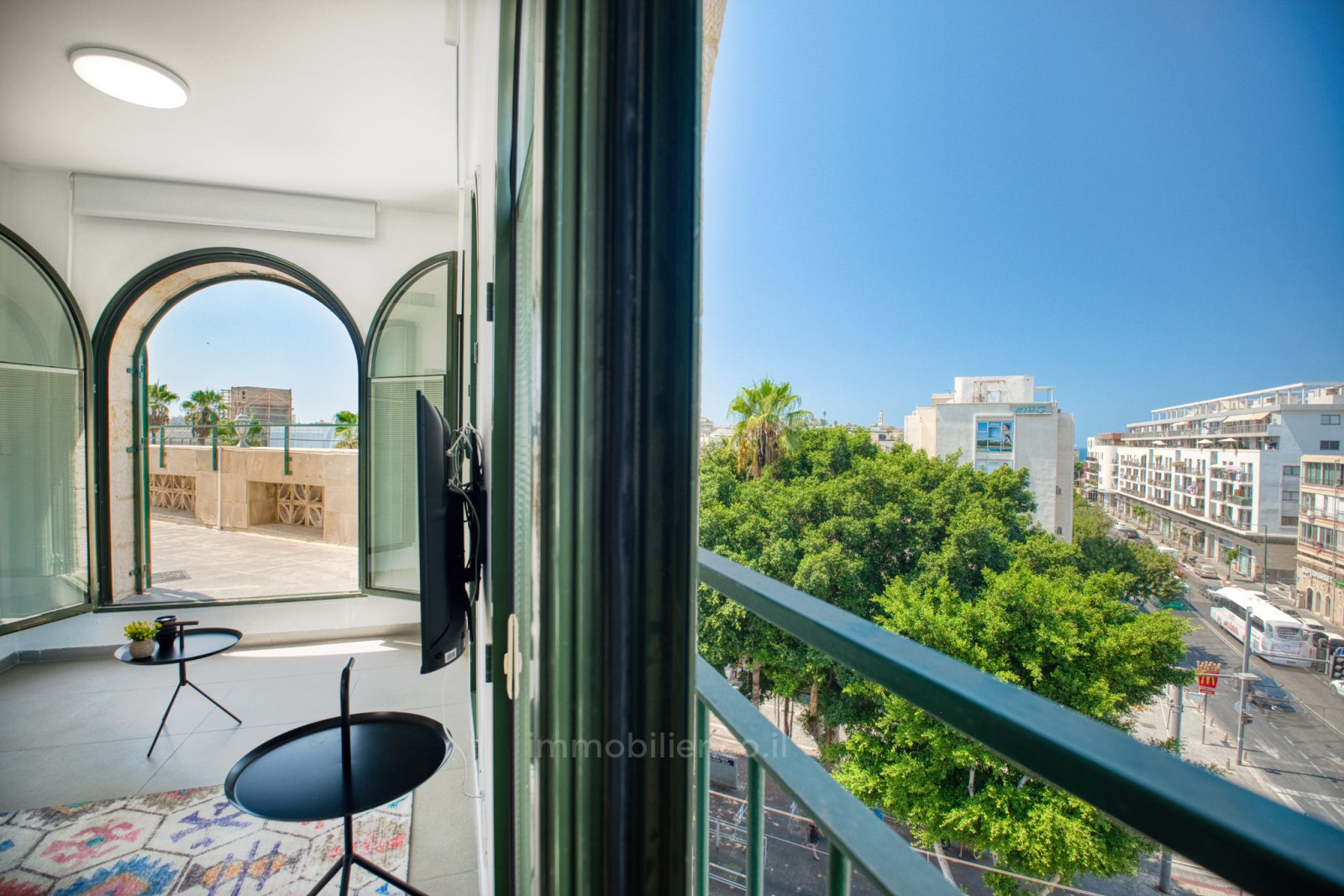 Duplex 3 cômodos Tel Aviv Cidade antiga de Jaffa 457-IBL-1326
