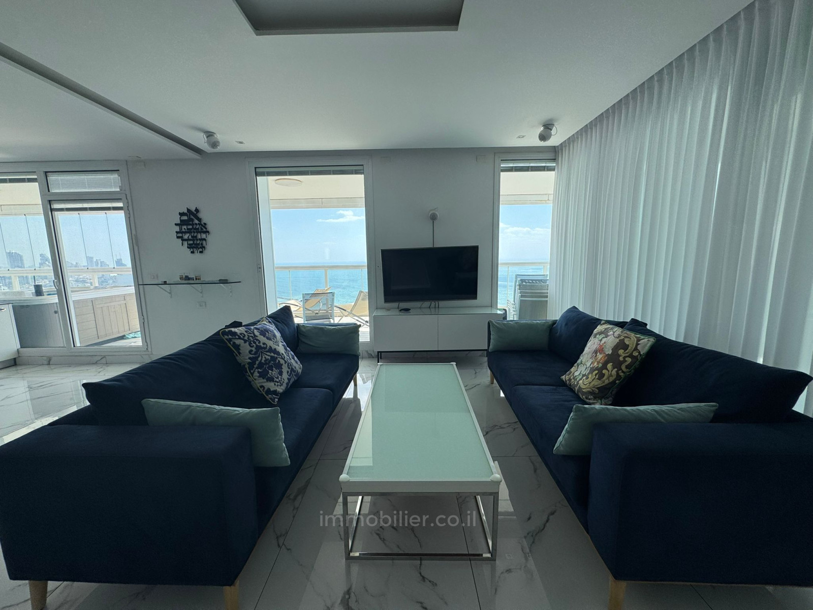 Apartamento 6 cômodos Netanya Kikar 457-IBL-1329