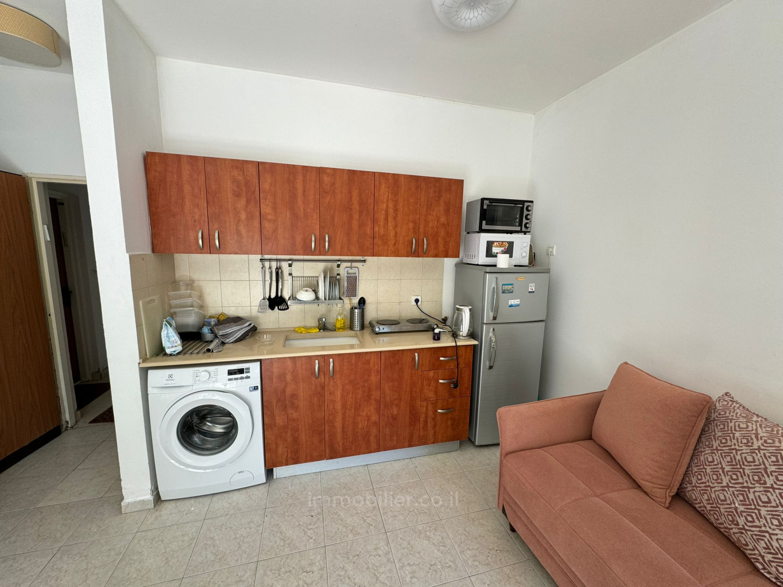 Apartamento 2 cômodos Tel Aviv Centro da cidade 457-IBL-1337