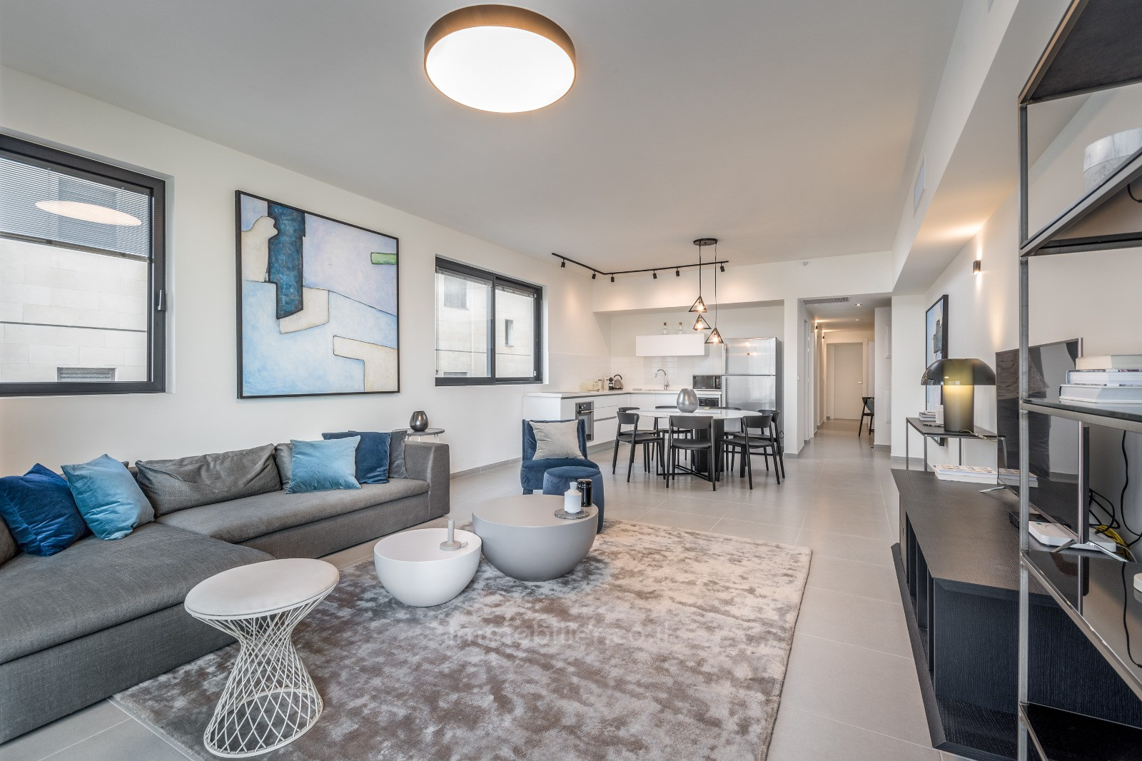 Apartamento 3 cômodos Tel Aviv Centro da cidade 457-IBL-1348