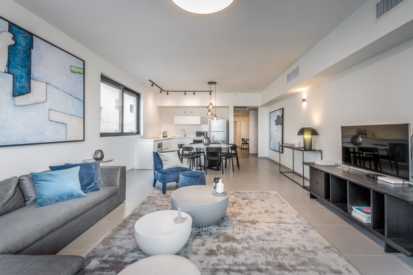 Apartamento 3 cômodos Tel Aviv Centro da cidade 457-IBL-1348