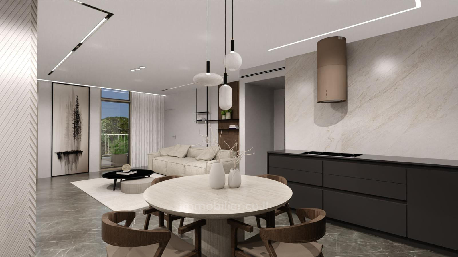 Apartamento 2 cômodos Tel Aviv Hatsafon hayachan 457-IBL-1359