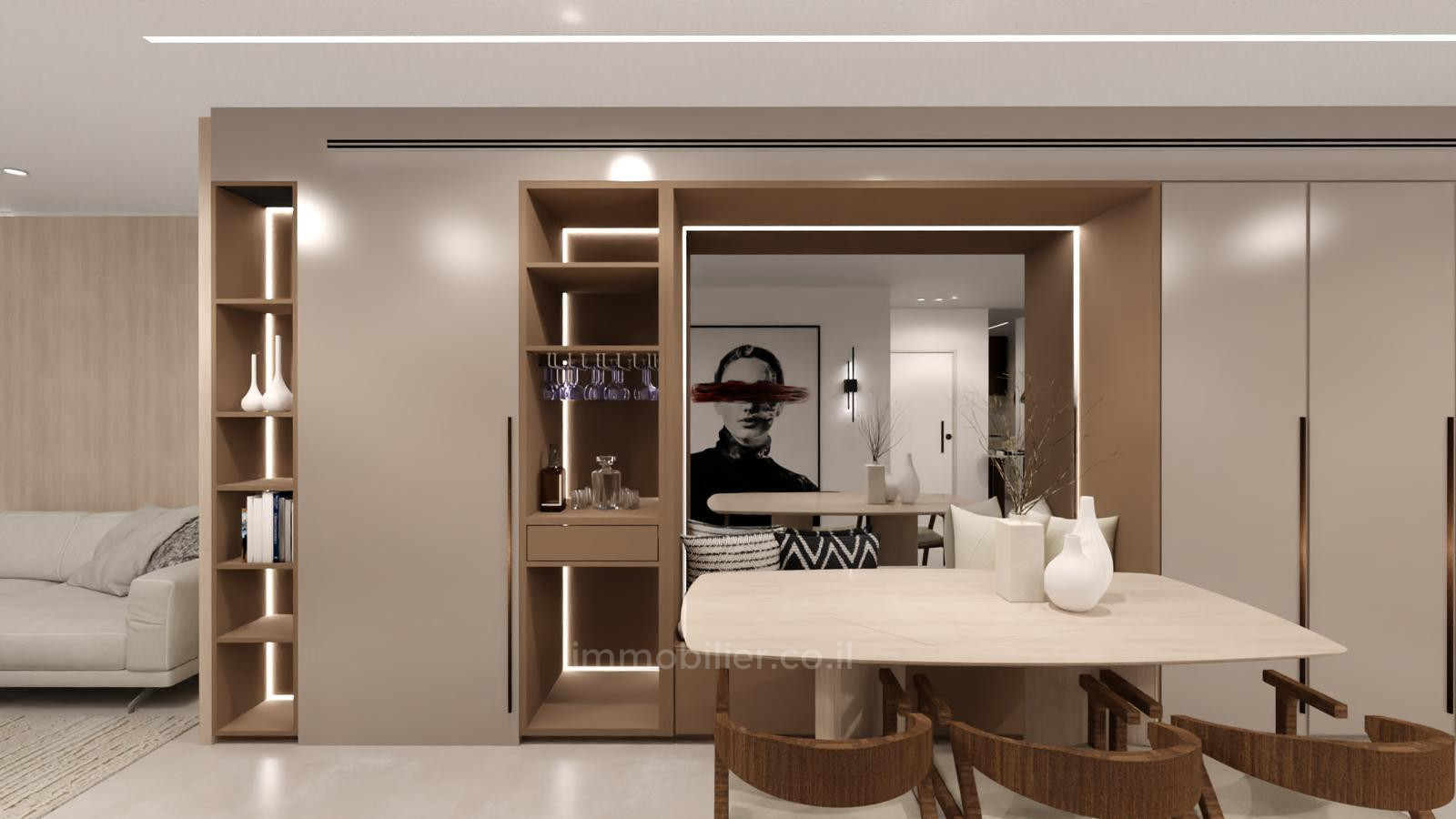 Apartamento 4 cômodos Tel Aviv Hatsafon hayachan 457-IBL-1361