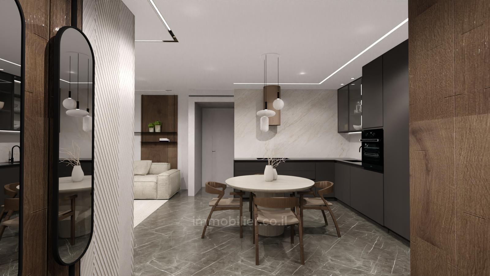 Apartamento 4 cômodos Tel Aviv Hatsafon hayachan 457-IBL-1361