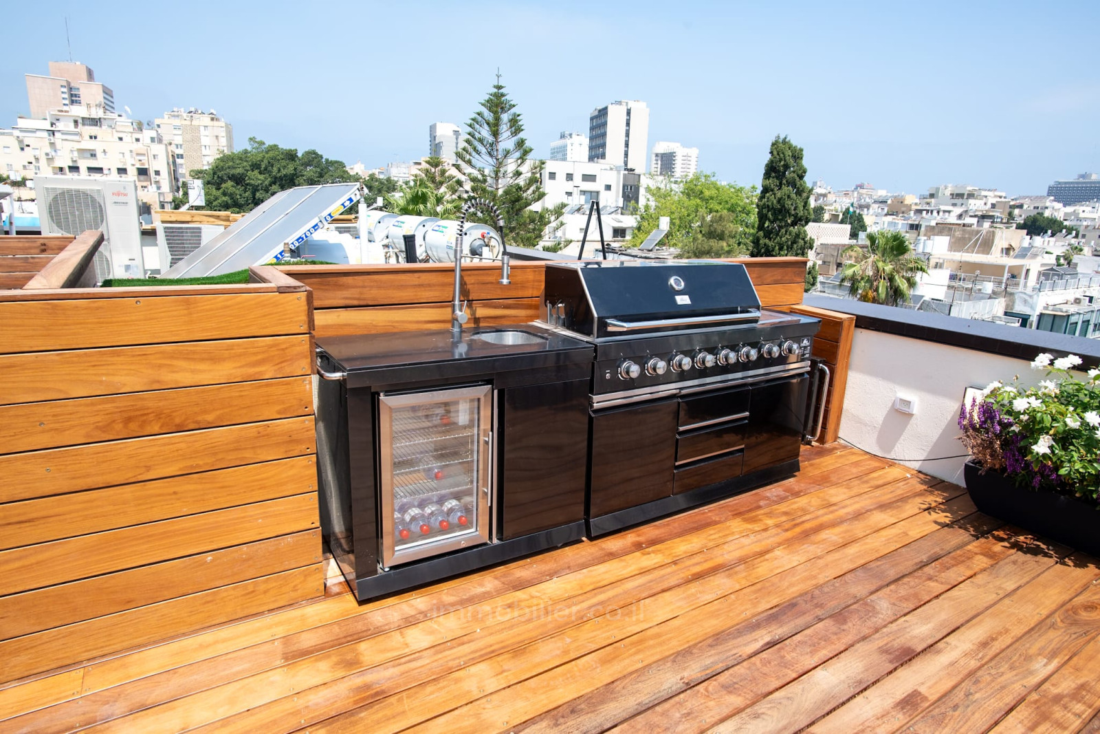 Cobertura 4 cômodos Tel Aviv Centro da cidade 457-IBL-1362