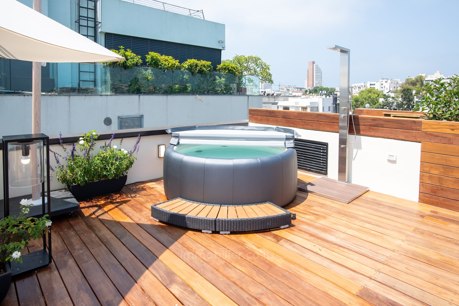 Cobertura 4 cômodos Tel Aviv Centro da cidade 457-IBL-1362