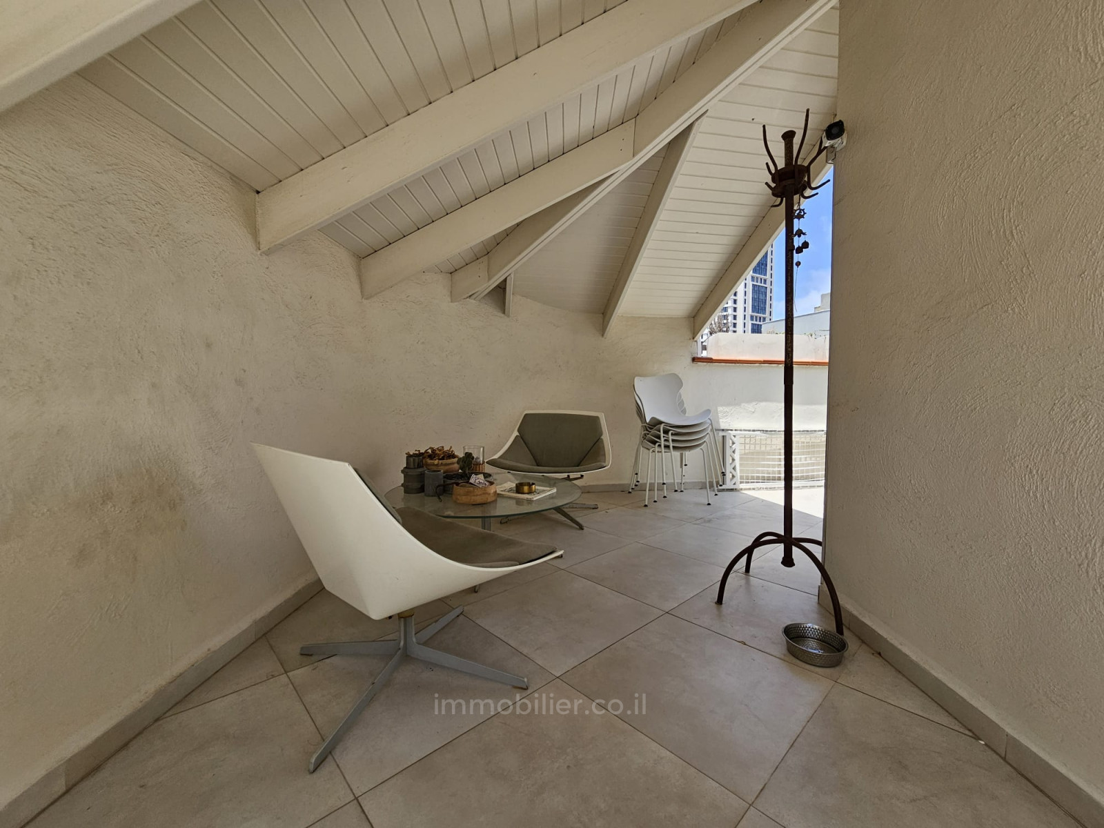 Duplex-Cobertura 4 cômodos Tel Aviv Neve Tsedek 457-IBL-1363