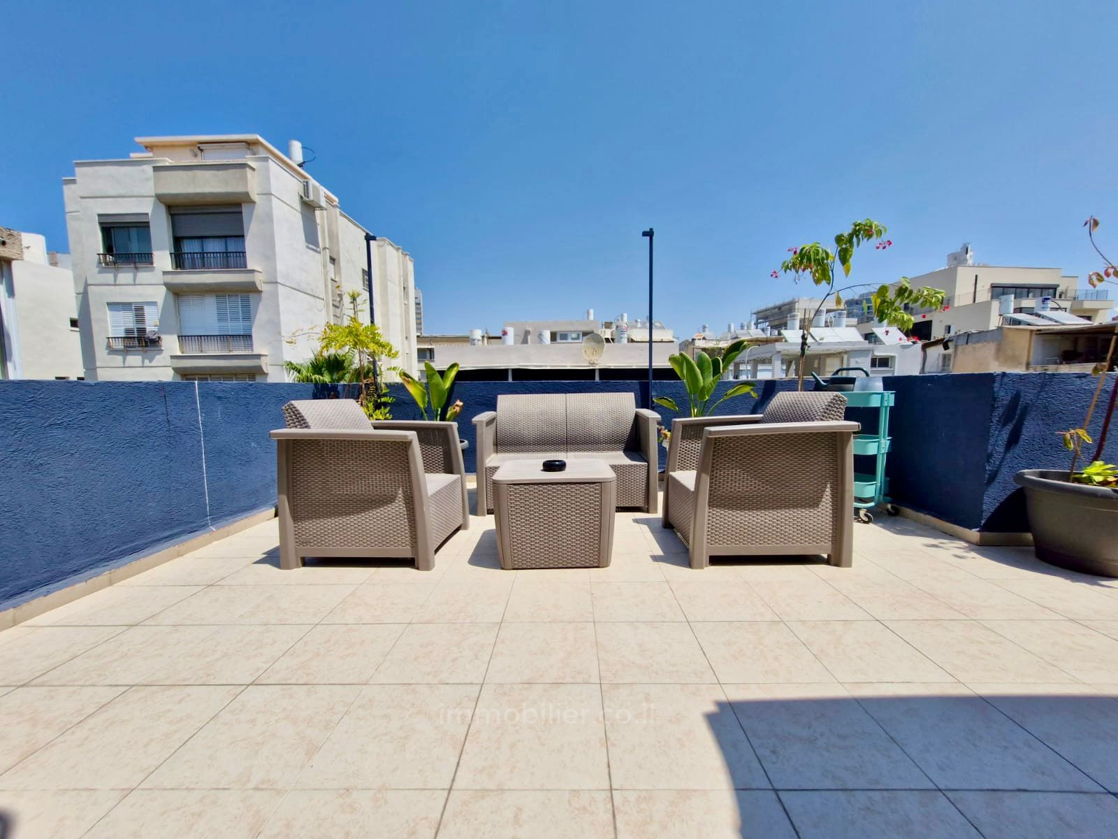 Apartamento 2 cômodos Tel Aviv Centro da cidade 457-IBL-1372