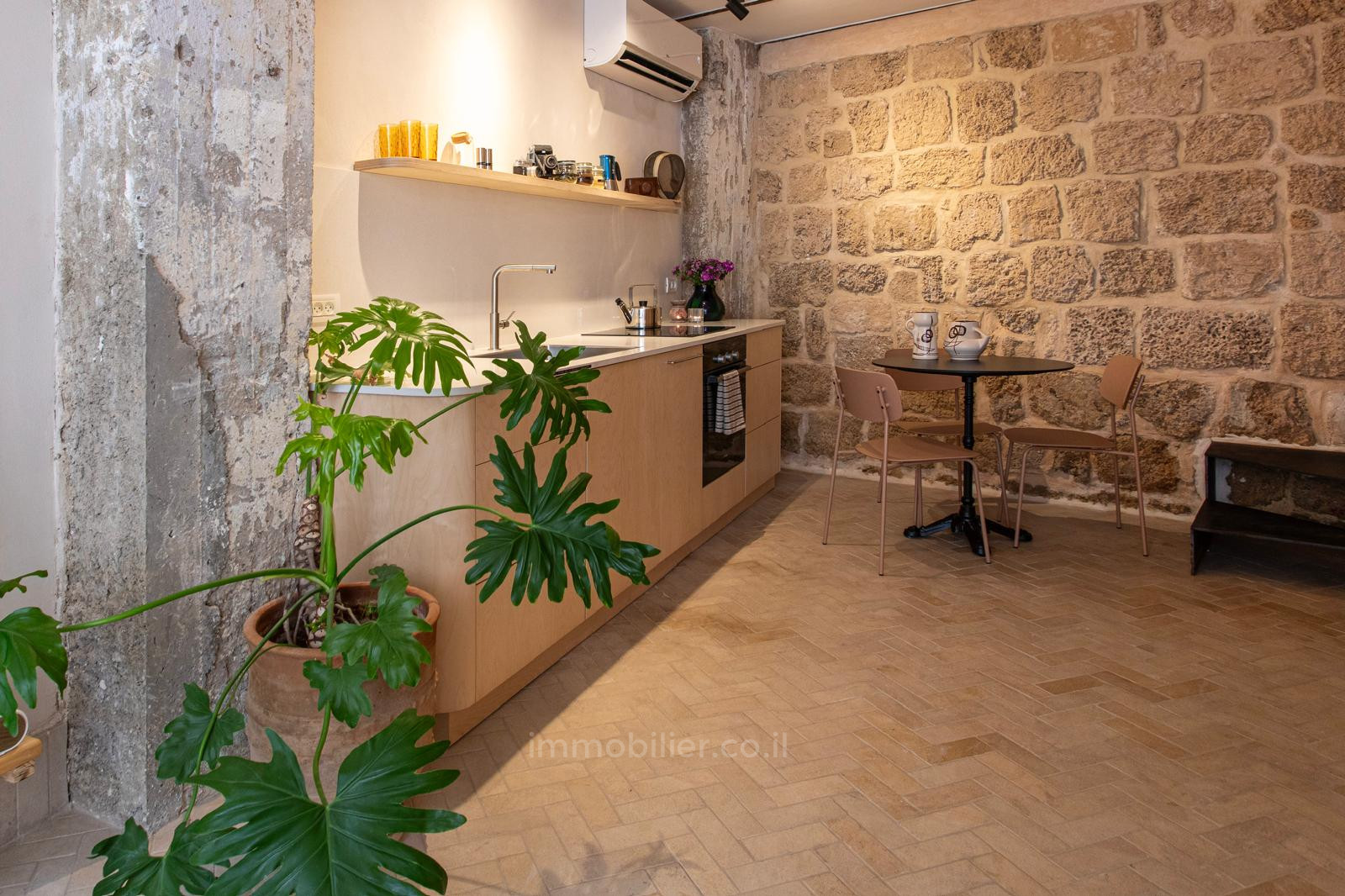 Duplex 2 cômodos Tel Aviv Cidade antiga de Jaffa 457-IBL-1387