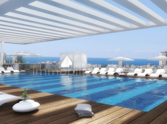 Apartamento 4 cômodos Tel Aviv Centro da cidade 457-IBL-1390