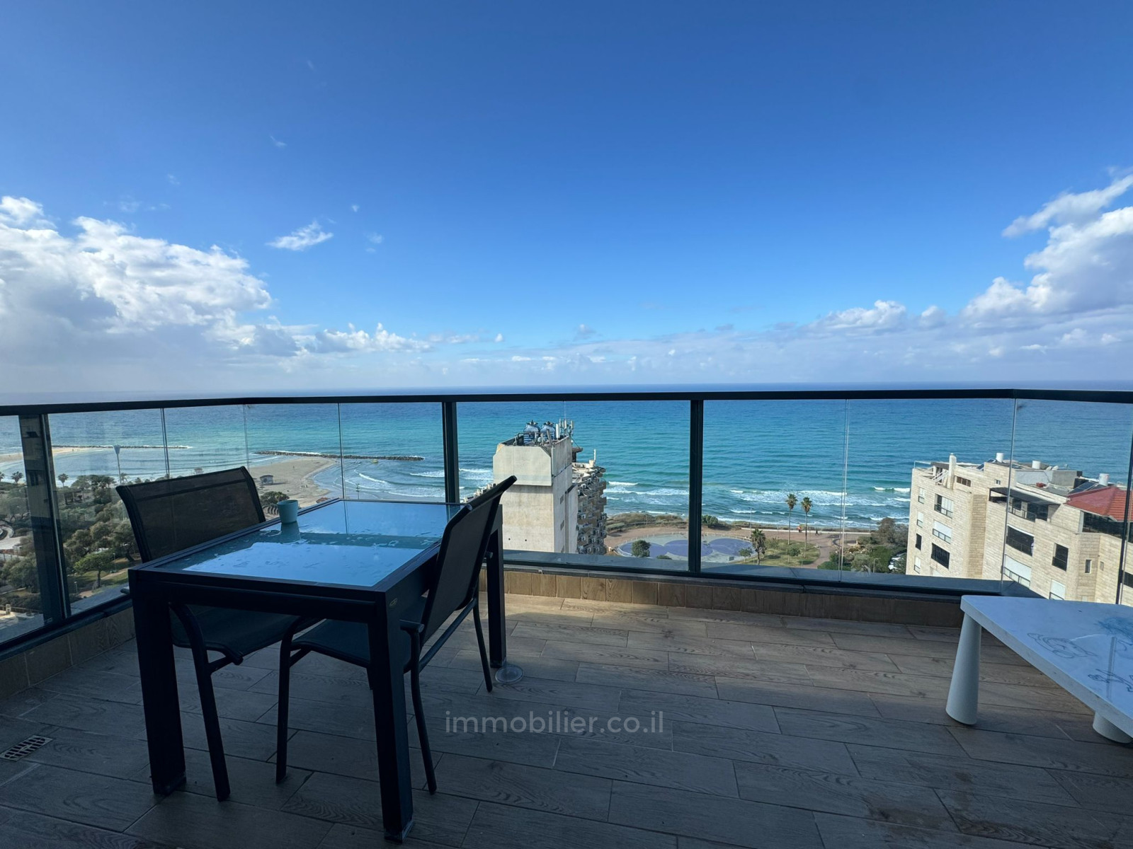 Apartamento 3 cômodos Netanya Kikar 457-IBL-1395