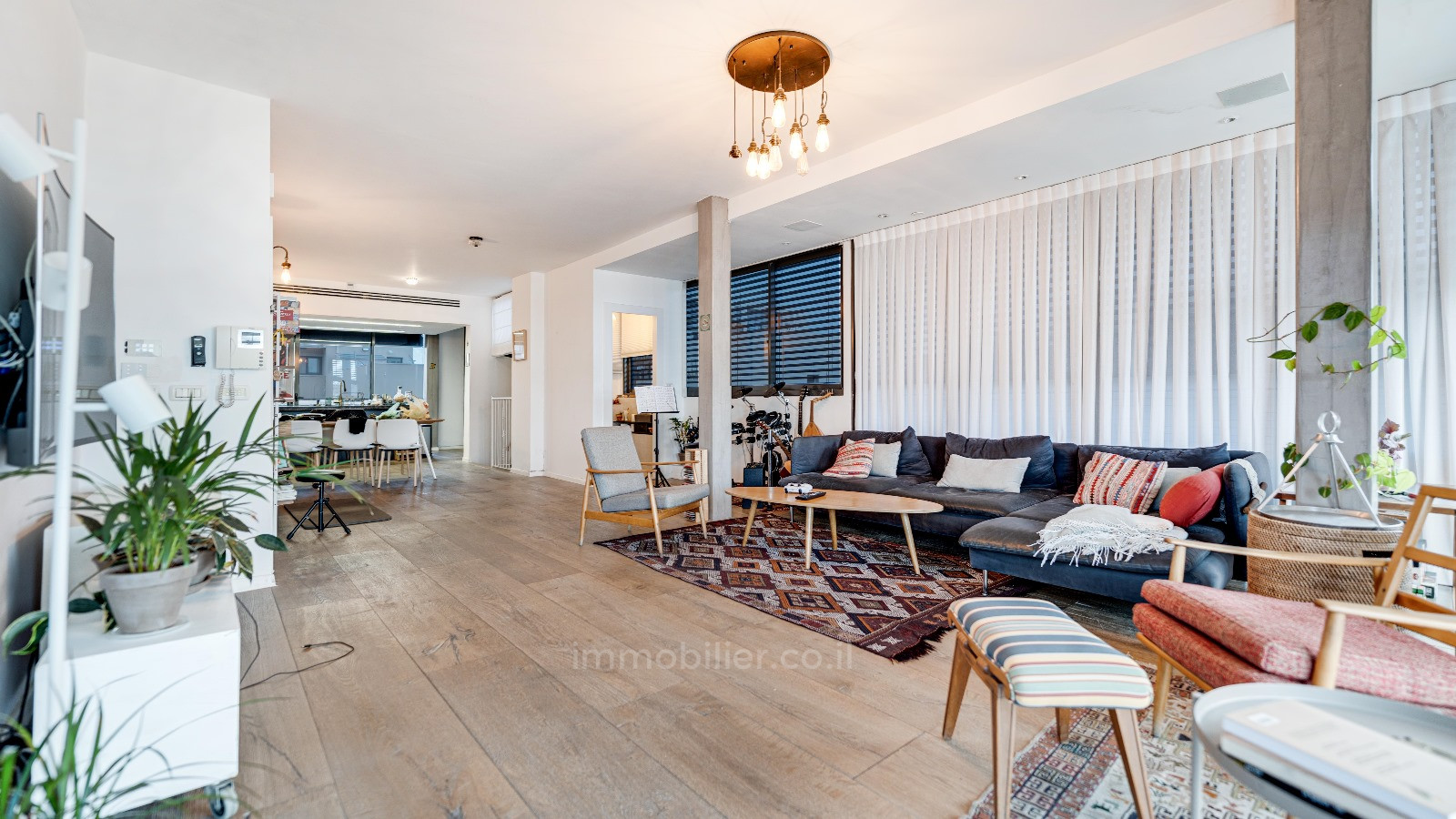 Cobertura 5 cômodos Tel Aviv Lev Tel-Aviv 457-IBL-1408