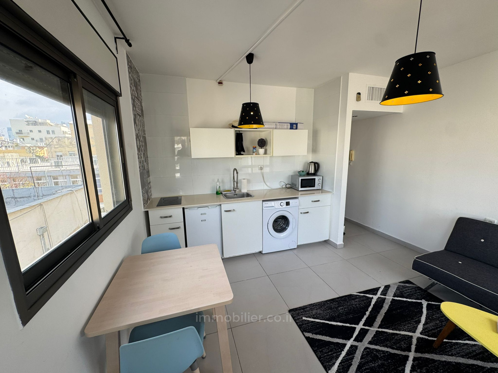 Apartamento 2 cômodos Tel Aviv Kerem Hatemanim 457-IBL-1409