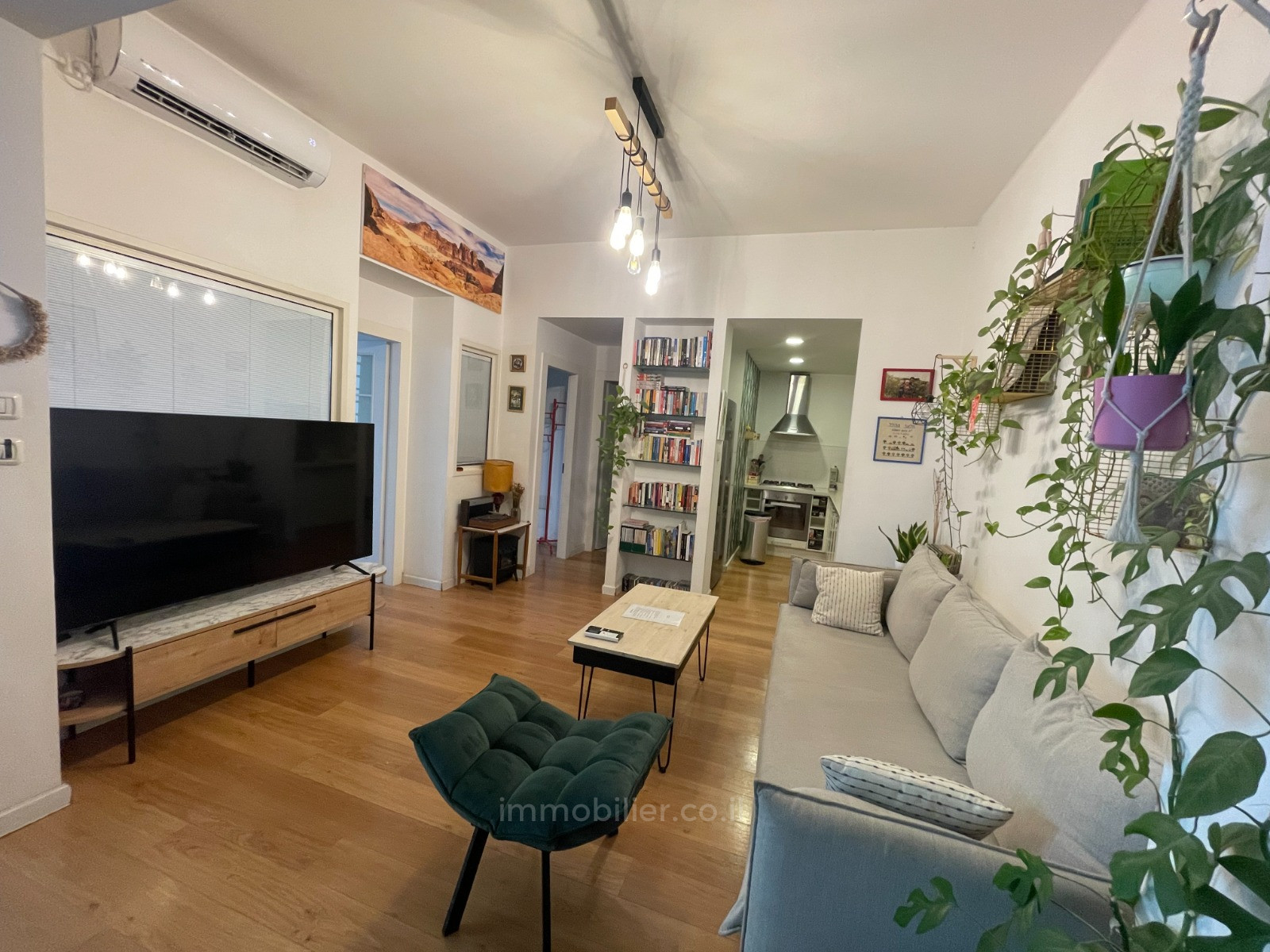Apartamento garden 3 cômodos Tel Aviv Habima 457-IBL-1422